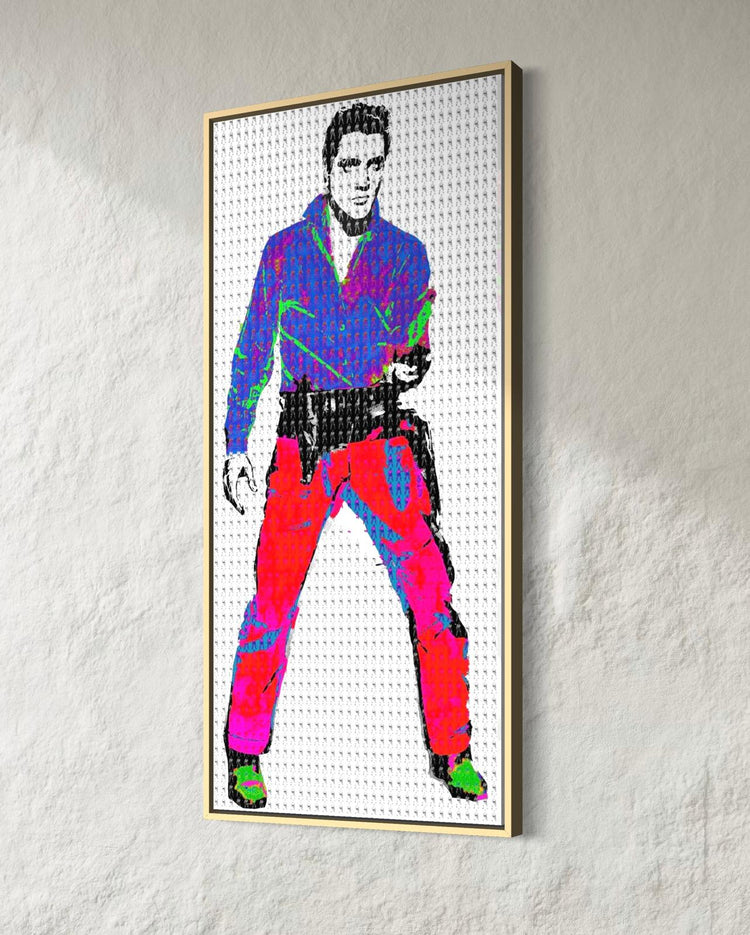 "Eternal Elvis Blue"