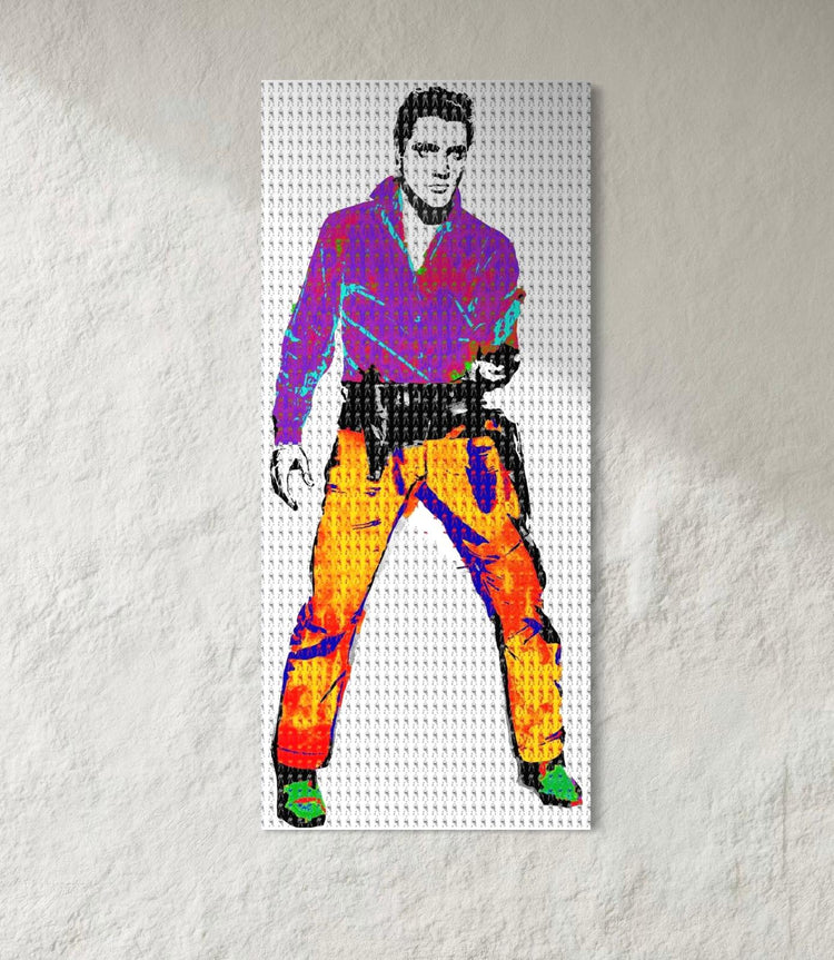 "Eternal Elvis Purple"