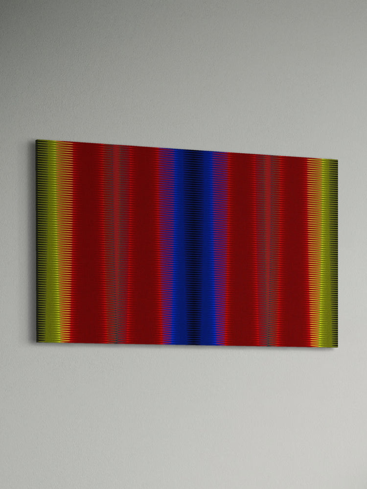 "Abstract Blue and Red"