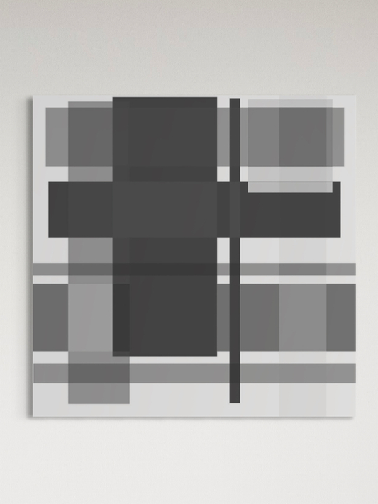 "Abstract Black and Grey"