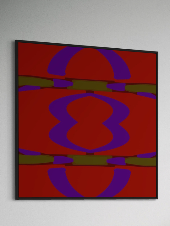 "Abstract purple and red"