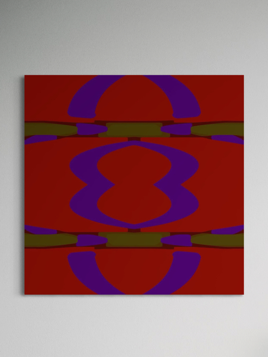 "Abstract purple and red"
