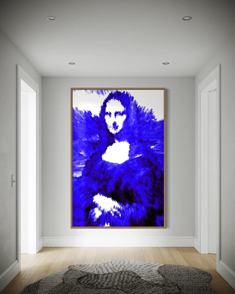 "Mona Lisa in Blue"