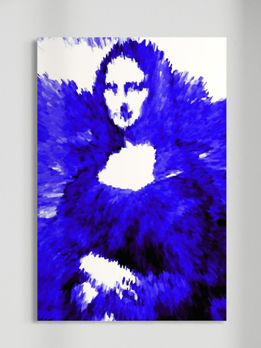 "Mona Lisa in Blue"