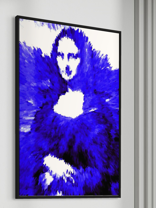 "Mona Lisa in Blue"