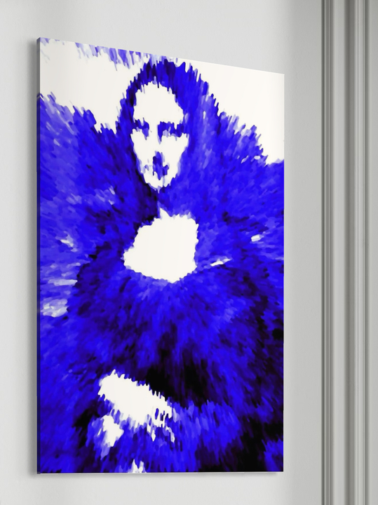 "Mona Lisa in Blue"