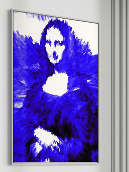 "Mona Lisa in Blue"
