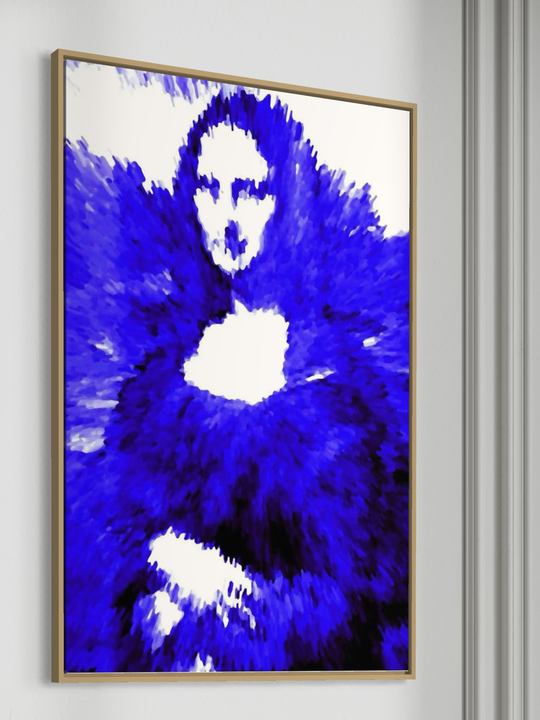 "Mona Lisa in Blue"