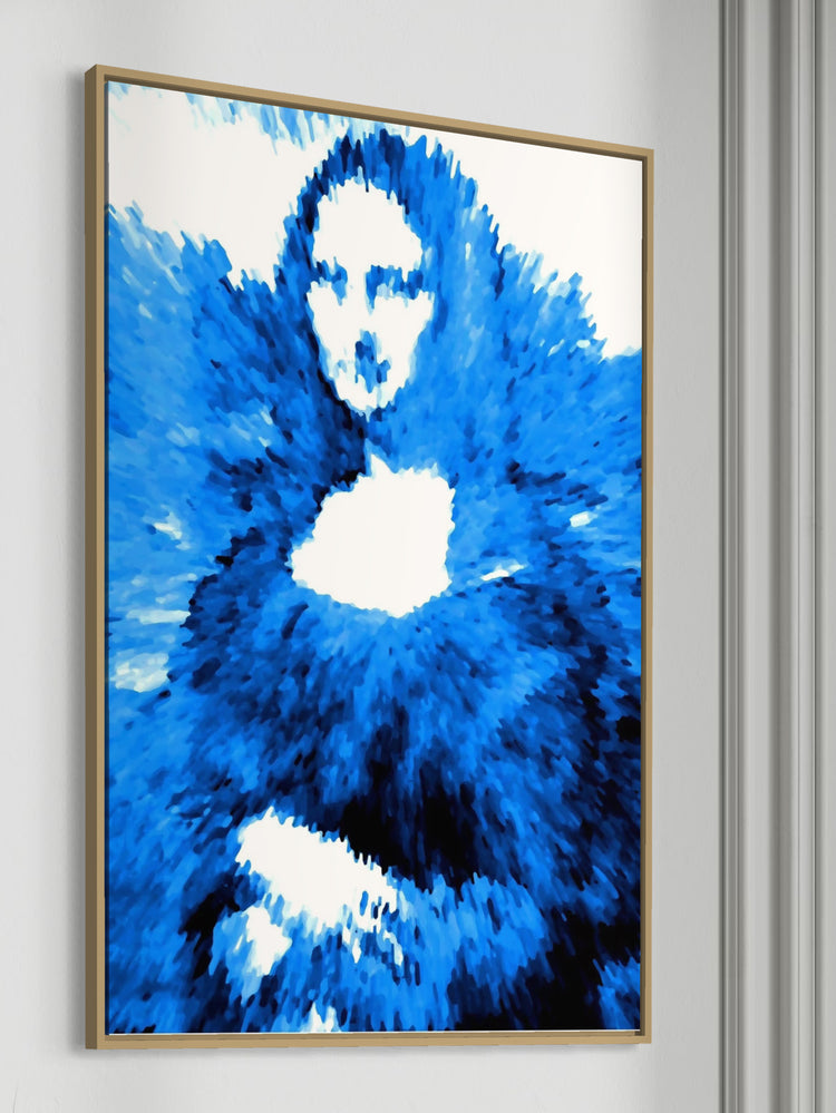 "Mona Lisa in Light Blue"