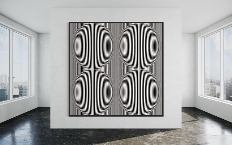 "Black and White 4 Balls"