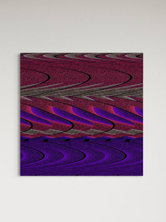 "Red and Pink Waves"