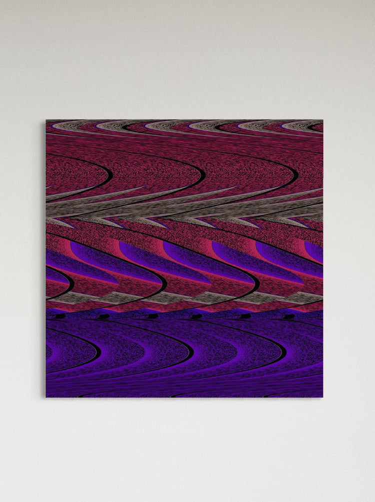 "Red and Pink Waves"