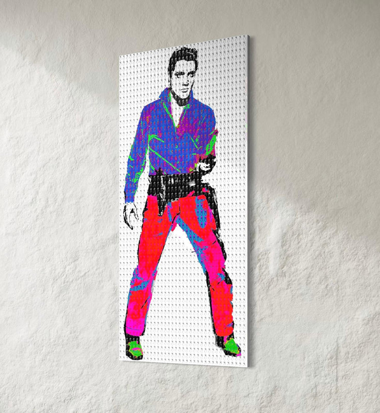"Eternal Elvis Blue"