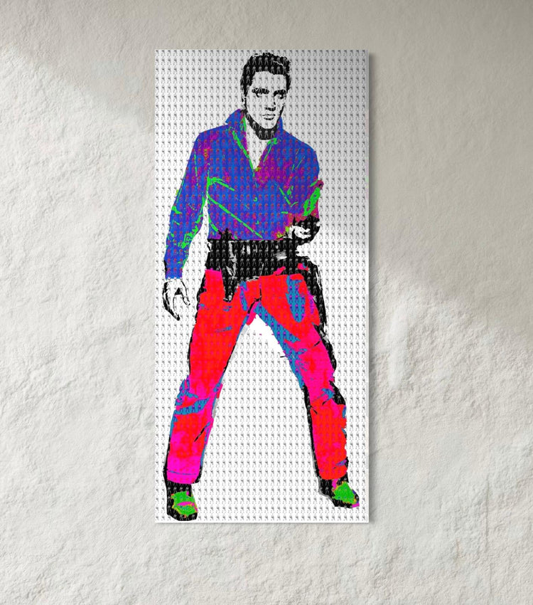 "Eternal Elvis Blue"
